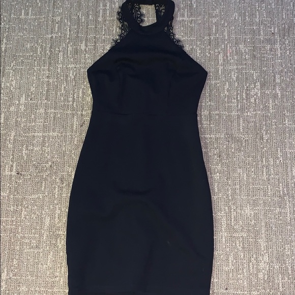 Lulu's Dresses & Skirts - Tight black mini dress